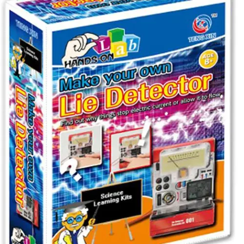 SCIENTIFIC EXPERIMENTS, MAKE YOUR OWN LIE DETECTOR