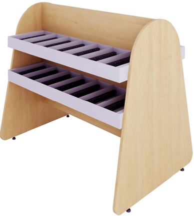 DVD/CD DISPLAY STAND UNIT
