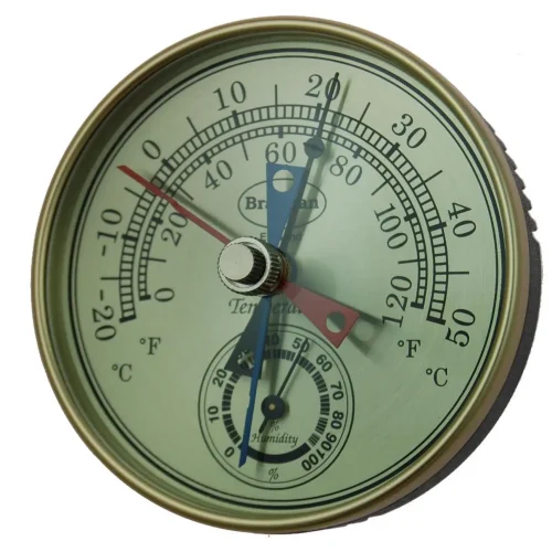 MAX MIN THERMOMETER DIAL (BIMETALLIC)