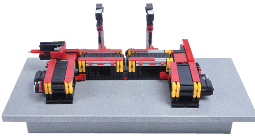 Double Workbench Assembly Line