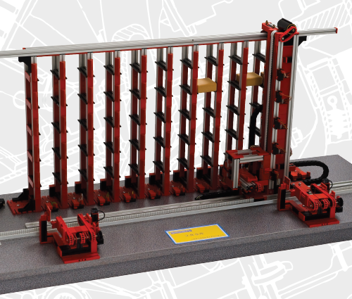Educational Elevated Warehouse Model