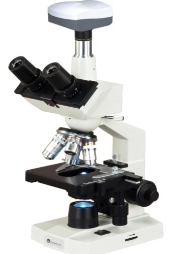 Microscope Trinocular Head With 5MP Digital Camera