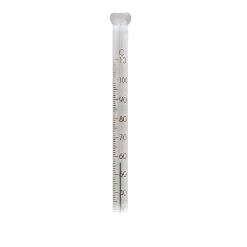 LAB THERMOMETER IMMERSION-10 TO 50 C , 300MM BLUE SPIRIT, INITIAL BRAND, 76MM