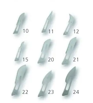 SCALPEL BLADES NO 21 PK/5