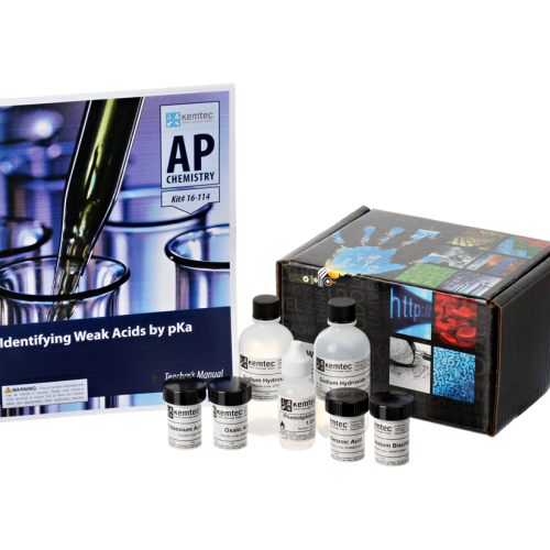 IDENTIFYING WEAK ACIDS BY PKA