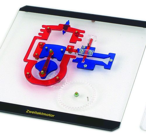 Transparent Two-Stroke Engine Model