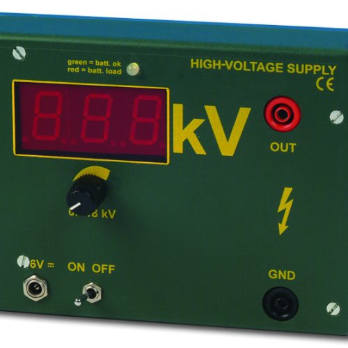 High-voltage power supply, 18 kV, Demonstration