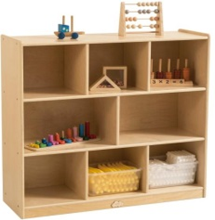 Cost-Effective 8 Cubby Storage