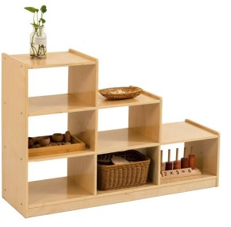 Medium Wooden Ladder Cabinet