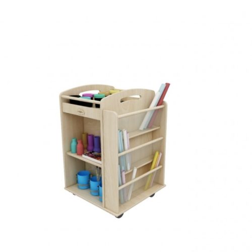 Art Craft Multi-function Material Storage Trolley