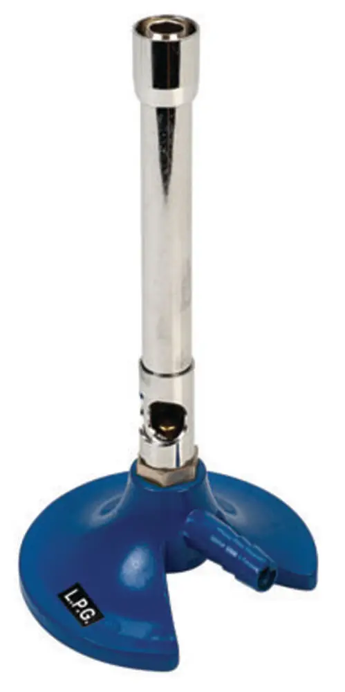 BUNSEN BURNER NICKEL PLATED, LPG