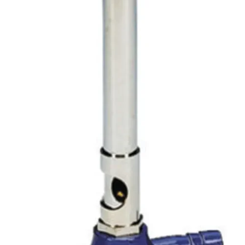 BUNSEN BURNER NICKEL PLATED, NATURAL GAS