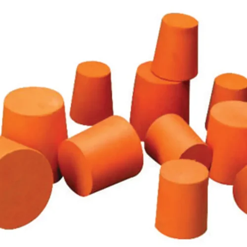 STOPPER RUBBER, BOTTOM 27 MM, ORANGE COLOR. PK OF 10 PCS EACH