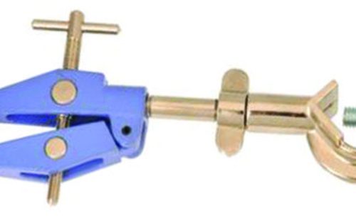 CLAMP RETORT 4 FINGER CORK LINED WITH BOSSHEAD