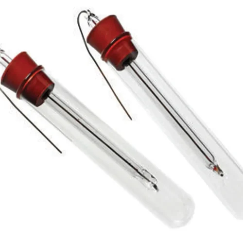 SPARE PLATINIUM ELECTRODES IN RUBBER STOPPERS,OVERALL LENTH 8 CM