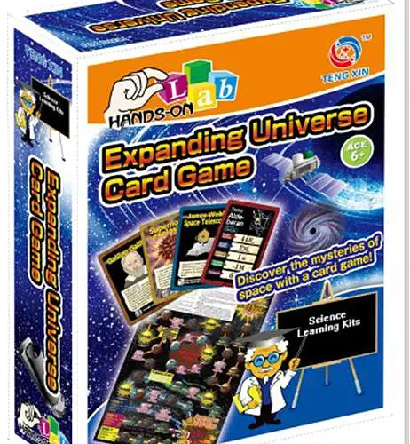 SCIENTIFIC EXPERIMENTS, EXPANDING UNIVERS CARD GAME