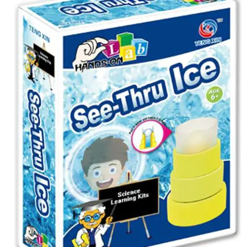 SCIENTIFIC EXPERIMENTS, SEE THRU ICE