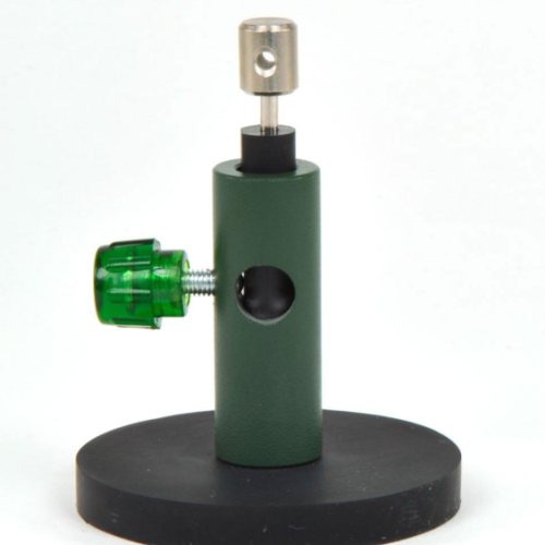 Magnetic base, d=66 mm, with tube and pin