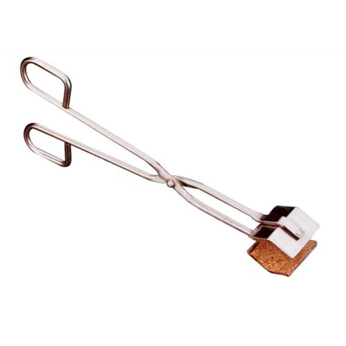 TONG FLASK S.STEEL CORK LINED JAW