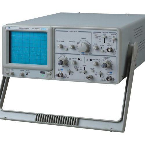 OSCILLOSCOPE ANALOG DUAL CHANNEL, 50MHZ