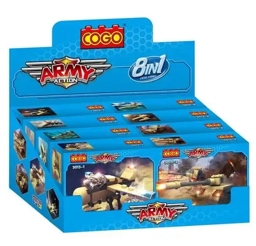 ARMY SERIES BLOCK BUILDING TOY FOR CHILDREN 2-6 yEARs old