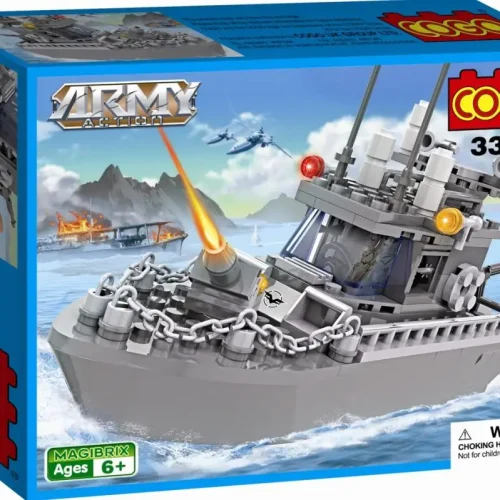 BLOCKS-PATRO BOAT/193PCS