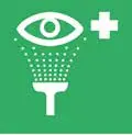 Self-Adhesive-Vinyl Eye Emergency 150x150mm