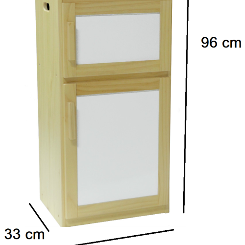 Kids Wooden Play Refrigerator