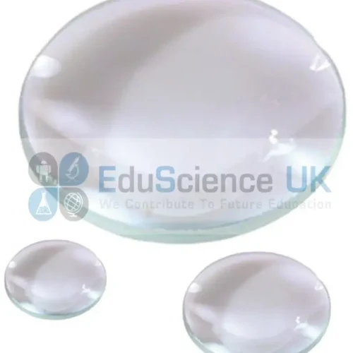 LENS, BICONVEX LENS ,SPHERICAL, DIA. 75MM FL 20CM