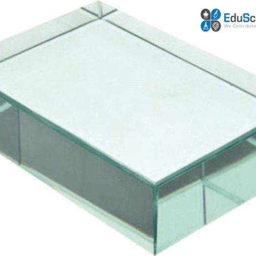 GLASS BLOCK, RECTANGULAR SIZE 100 X 50 X 18MM