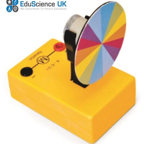 NEWTON COLOUR DISC WITH MOTOR ,DEMONSTRATION.