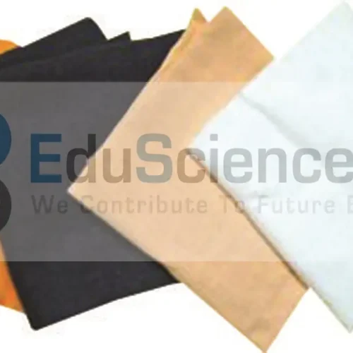 ELECTROSTATIC CLOTH, FLANNEL RUBBER. 250MM SQUARE.
