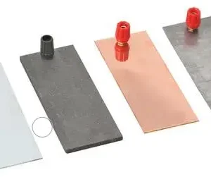PLATE FOR SIMPLE CELL CARBON