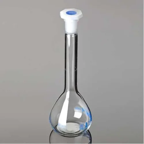FLASK VOLUMETRIC CLASS A 50ML NS 12/21 WITH PPSTOPPER