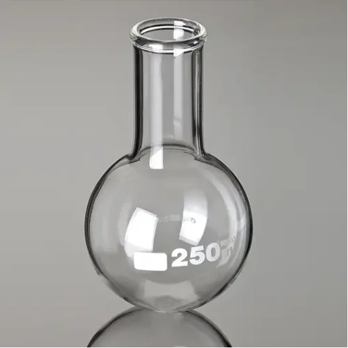 FLASK ROUND BOTTOM NARROW NECK 100ML