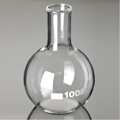 FLASK FLAT BOTTOM NARROW NECK 100ML
