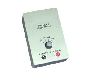 Power Supply DC Single Regulated 0-15V / 600 MA