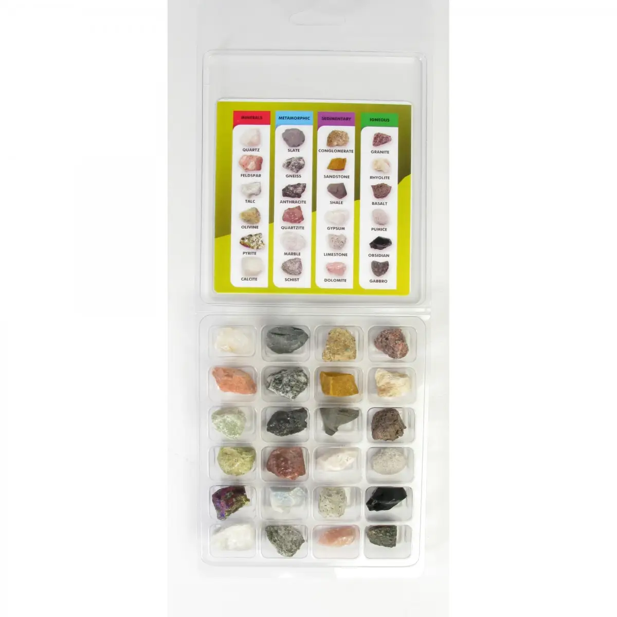 Rocks & Minerals BASIC COLLECTION SET