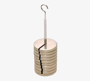 SLOTTED MASSES AND HANGER 1000 GR