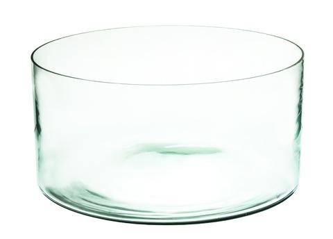 TROUGH PNEUMATIC, SODA GLASS, DIA 20CM, HEIGHT 12.5CM