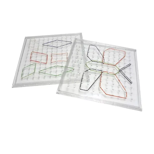 GEOBOARD TRANSPARENT SQUARE 23 CM