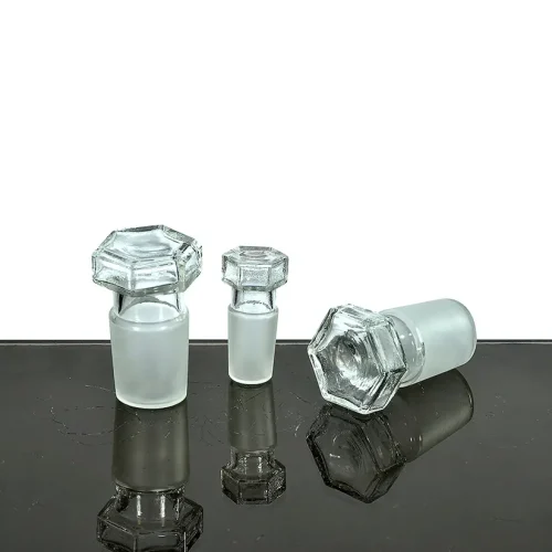 QUICKFIT BOROSILICATE GLASS STOPPERS - 14/23