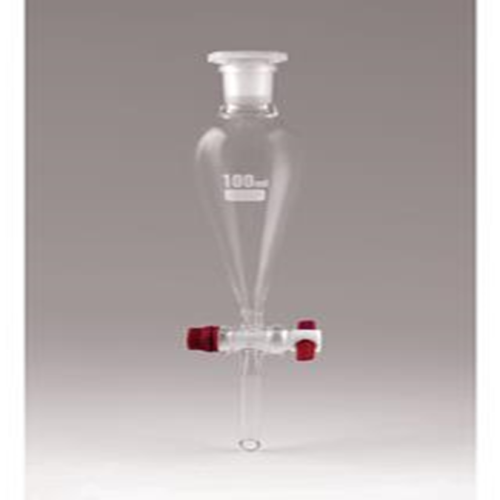 QUICKFIT SEPARATING FUNNEL CONICAL SQUIBB SHAPE - 50ML