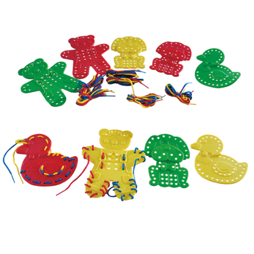 LACING ANIMAL SET PK/9
