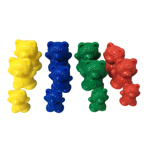 BEAR COUNTERS SET (3,6,9,12G) (PK/48)