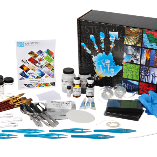 ANALYSIS OF FINGERPRINTS MINI KIT (IDEAL FOR 1 TO 4 STUDENTS)